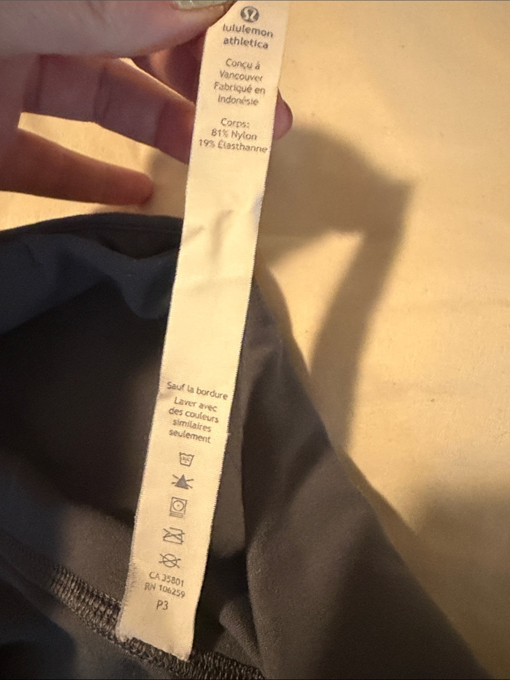 lululemon athletica Gray Cropped Leggings - Picture 7 of 7